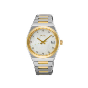 Seiko Conceptual Ladies 2 Tone watch - Natural Diamond Markers