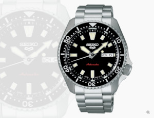 All Jewellery: 5 Sports SKX series - Black Dial