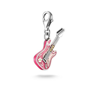Thomas Sabo 1: C/Club Pink CZ Guitar
