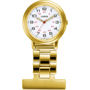 Lorus: Nurse's Watch - Analogue - 3 Hands - Gold Plated