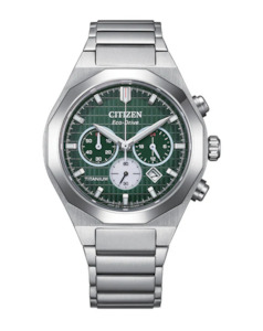 Citizen Zenshin Senkei Eco-drive Super - Green Dial