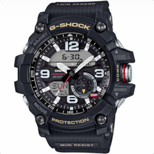 G Shock: G-SHOCK Mudmaster Compass Sensor Watch - Black
