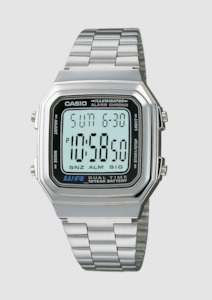 Casio: Casio Mens Digital Watch - Steel