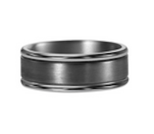 Mens Wedding Rings: Tantalum Wedder – Size W.5 – 7mm Width
