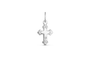 Engraved Cross Pendant - SS