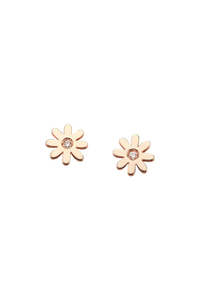Earrings: Daisy Studs Rose gold