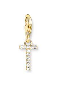 Thomas Sabo 1: Charmista letter "T" CZ YGP