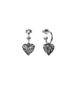 Stolen Girlfriends Club: Death Metal Anchor Earrings - SS