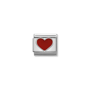 Red heart Charm