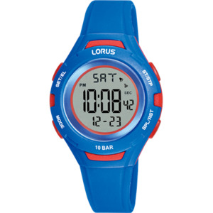 Lorus: Youth Blue and Red Digital Watch