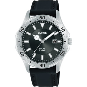 Lorus: Lorus Gents Sports - RX399AX-9 - Analogue - 3 Hands - Black Resin Strap