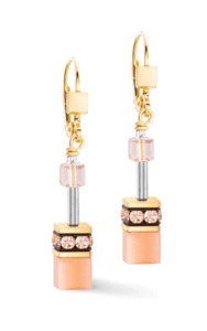 Apricot Crush Gold Earrings