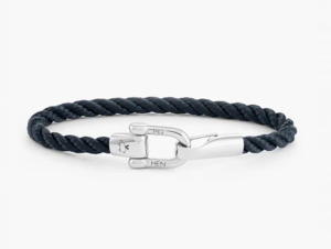 Lobster Larry - Navy | Silver - Large