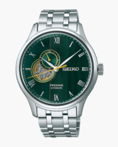 Presage “Japanese Zen Garden” Automatic Green Dial Watch