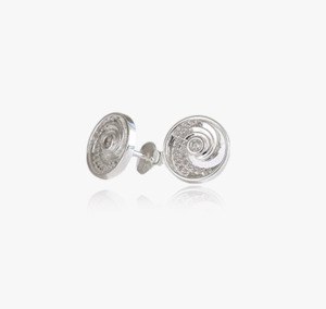 Ocean Wave Coin Studs (Confident)