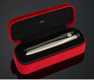 GHD Limited Edition - Gold Styler in  Champagne Gold, with Red Velvet Case
