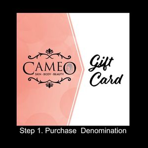 Black Friday: Gift Card for Cameo - Skin Body Beauty Ltd