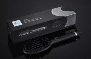 GHD Glide Hair Smoothing Hot Brush - Black