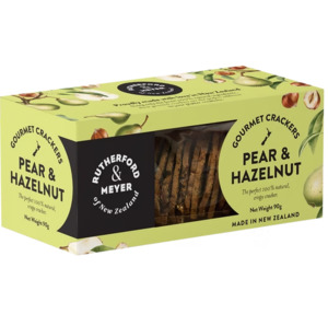 Products: Gourmet Crackers - Pear & Hazelnut - Cameron Harrison