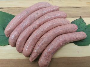 Products: Roast Beef & Mustard Sausages (6 pack) - Cameron Harrison