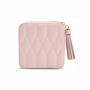 WOLF - Caroline Rose Quartz Zip Travel Case