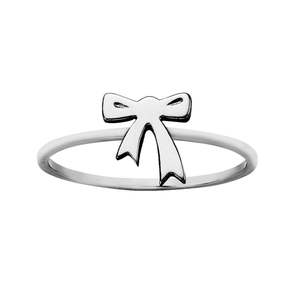 New Collection: KAREN WALKER - STERLING SILVER MINI BOW RING