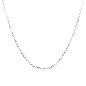 New Collection: Sterling Silver 'BO0.5' Oval Belcher Chain