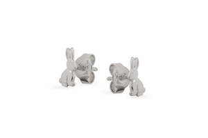 Products: Sterling Silver Hare Stud Earrings