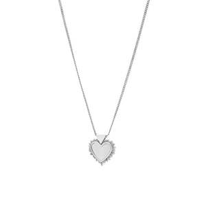 New Collection: KAREN WALKER - STERLING SILVER FLAMING MOTHER OF PEARL NECKLACE