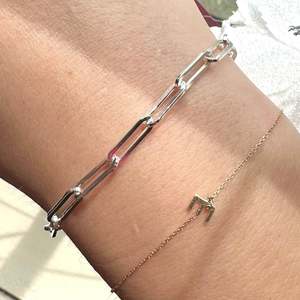 Products: Sterling Silver Medium Paperclip Chain Bracelet