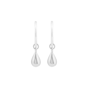 BOH RUNGA - Sterling Silver Droplet Sleeper Earrings