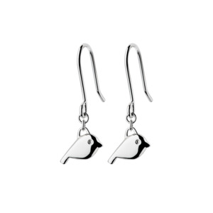 New Collection: Boh Runga - Sterling Silver Black Robin Earrings