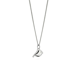 BOH RUNGA - Sterling Silver Baby Robin Pendant