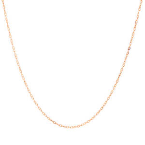 Products: 9ct Rose Gold 'RCA40' Round Cable Chain