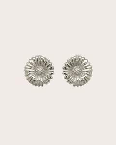 Sterling Silver Daisy Earrings