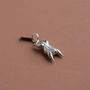 CHARM OF FARMING - STERLING SILVER SHEEP CARCASS CHARM