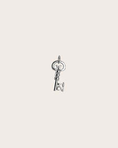 Stg Silver 21st Key Charm