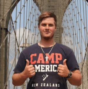 Products: Camp America NZ Navy tee