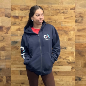 Navy Camp America NZ Hoodie