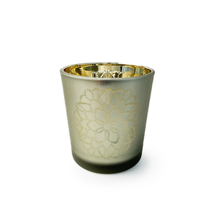 Flower Mandala Jar - Candle Creations
