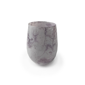 Renee Jar White Marble - Candle Creations