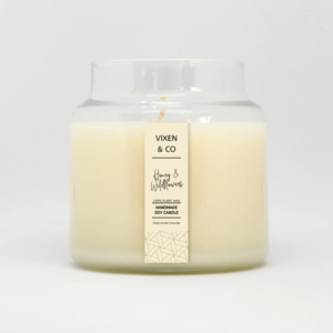 Luxe Candle 500g: Honey & Wildflowers - Luxe 500g