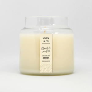 Luxe Candle 500g: Citronella & Lemongrass - Luxe 500g