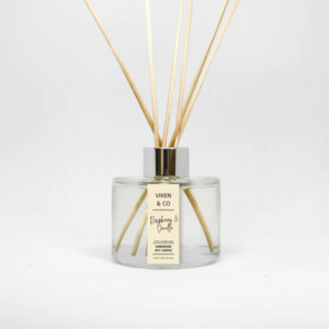 Reed Diffuser: Raspberry & Vanilla - Reed Diffuser