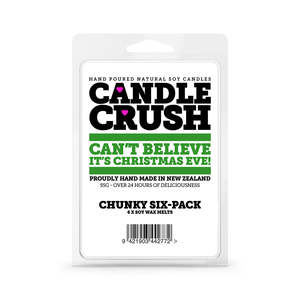 wax melts: Can't Believe It's Christmas Eve! Chunky Six-Pack