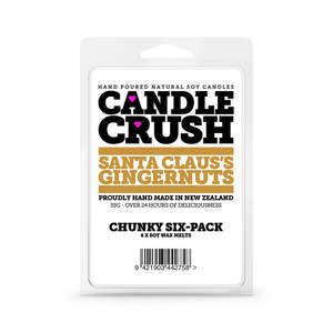 wax melts: Santa Claus's Gingernuts Chunky Six-Pack