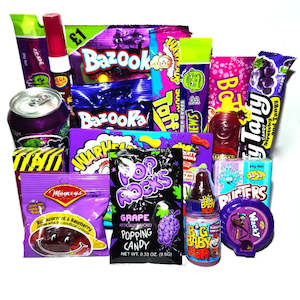 Lolly Boxes: Purple Candy Box