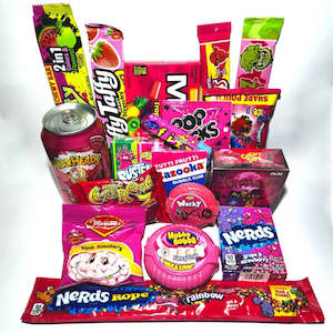 Lolly Boxes: Pink Candy Box