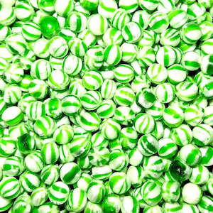 Hard Boiled Candy: Spearmint Balls