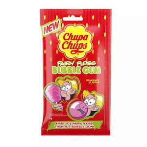 Chewing Gum Lollies: Chupa Chups Fairy Floss Bubble Gum